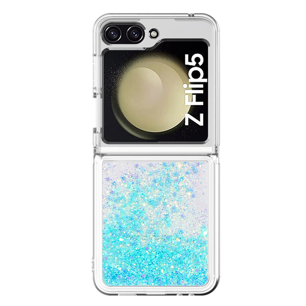 YB Quicksand Series-1 Liquid Phone Case for Samsung Galaxy Z Flip5 5G Floating Glitter Soft TPU Protective Cover YB Quicksand Series-1 Liquid Phone Case for Samsung Galaxy Z Flip5 5G Floating Glitter Soft TPU Protective Cover